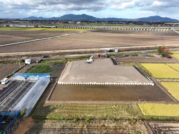 針ヶ曽根地区　第2号揚水機場第1次工事 写真